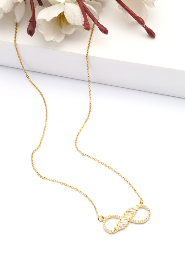 Collana Spark Infinity Dorata